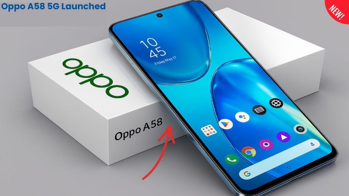 Oppo A58 5G Launched